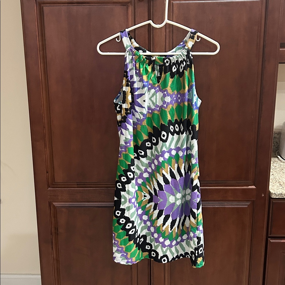 Multicolor Sleeveless Dress